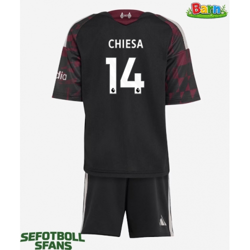 Liverpool Federico Chiesa #14 Tredjeställ Barn 2026-27 Kortärmad (+ Korta byxor)